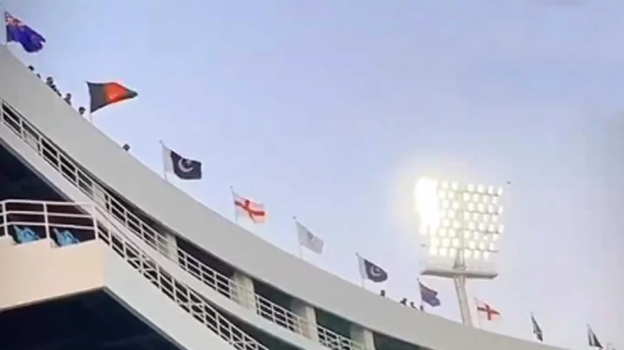 পাকিস্তান স্টেডিয়ামে নেই ভারতের পতাকা